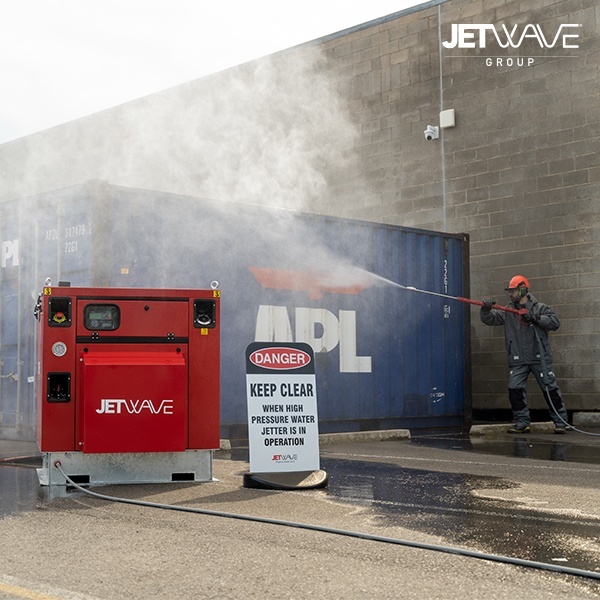 Jetwave Executive Silent 280-20 hot water diesel pressure cleaner - Image 2