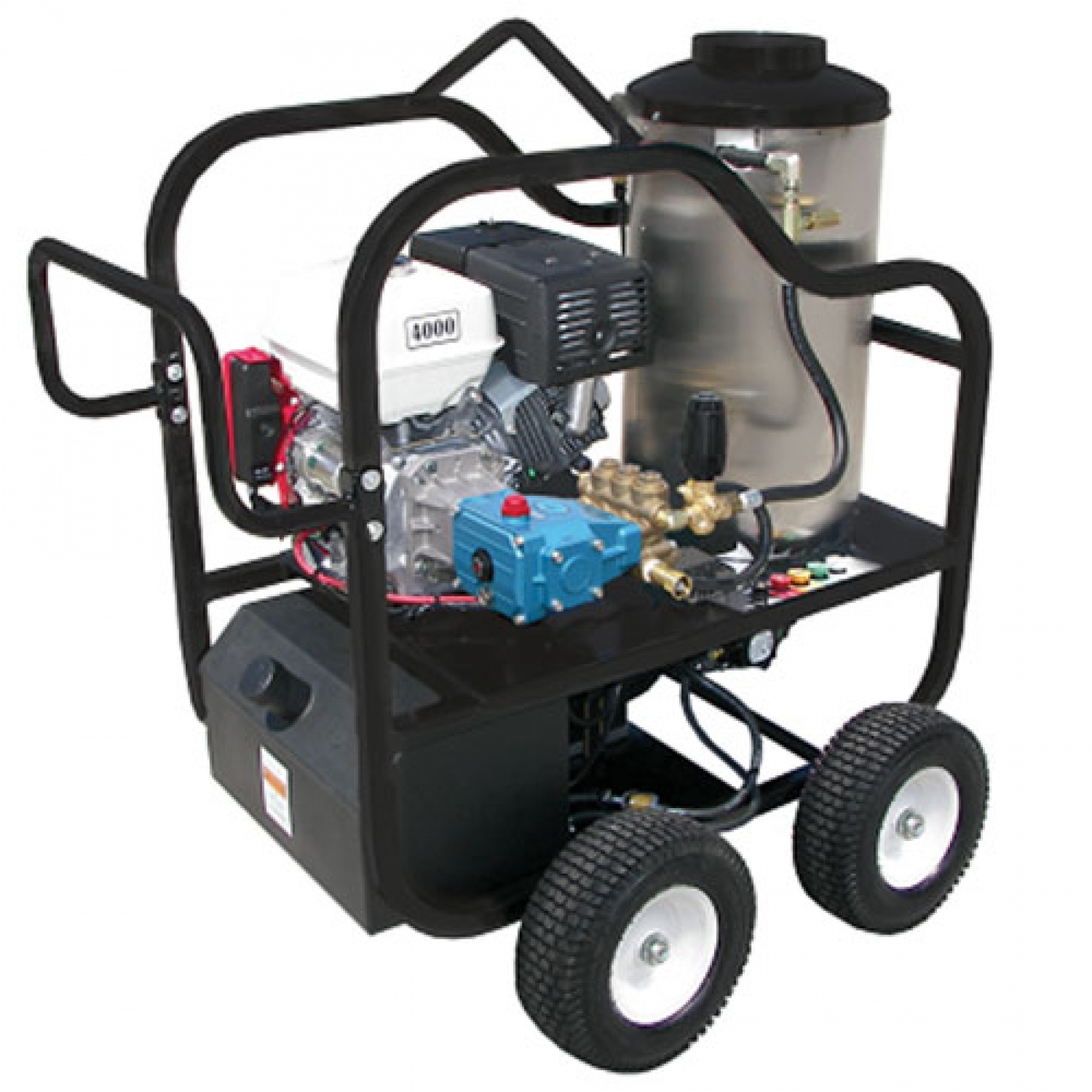Kerrick PP4012-10C Pro Super Series Four Wheel Direct Drive Pressure Cleaner