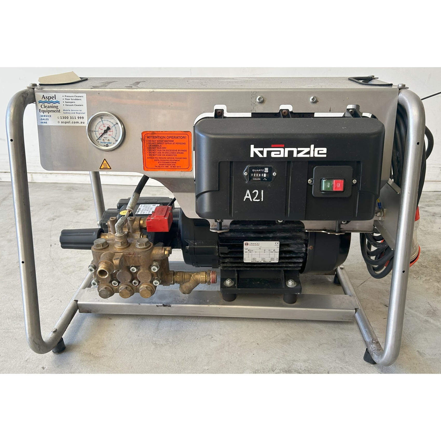 Kranzle WS-RP1000 pressure cleaner