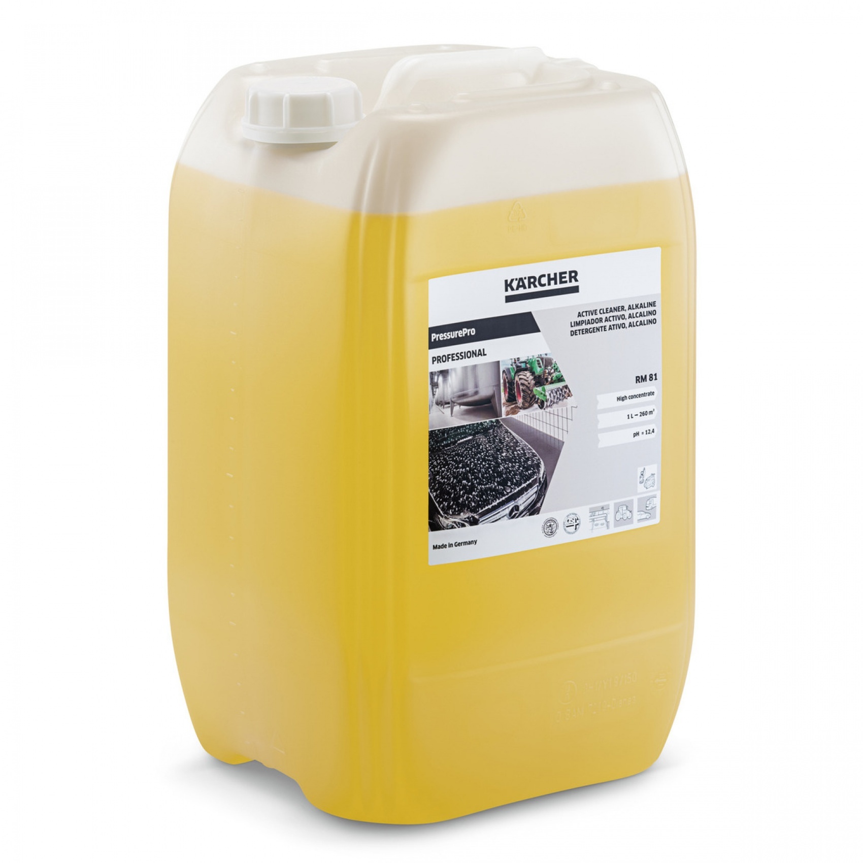 Karcher RM 81 ASF, NTA free alkaline active cleaner, 10Litre