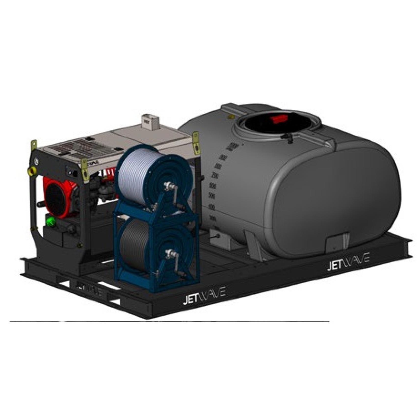 Jetwave Executive G2 Mounting skid Hot Water High Pressure Cleaner